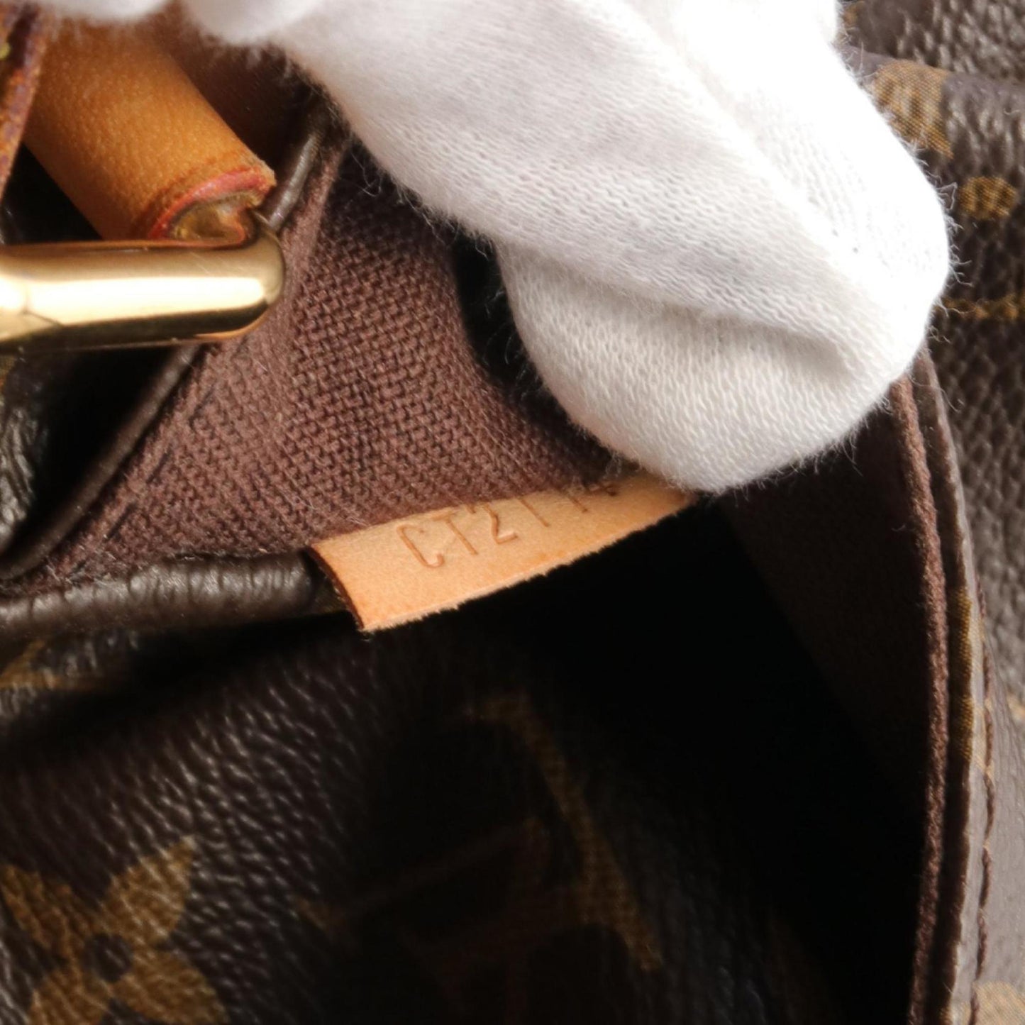 Louis Vuitton Monogram Brown Pvc Leather Shoulder Bag