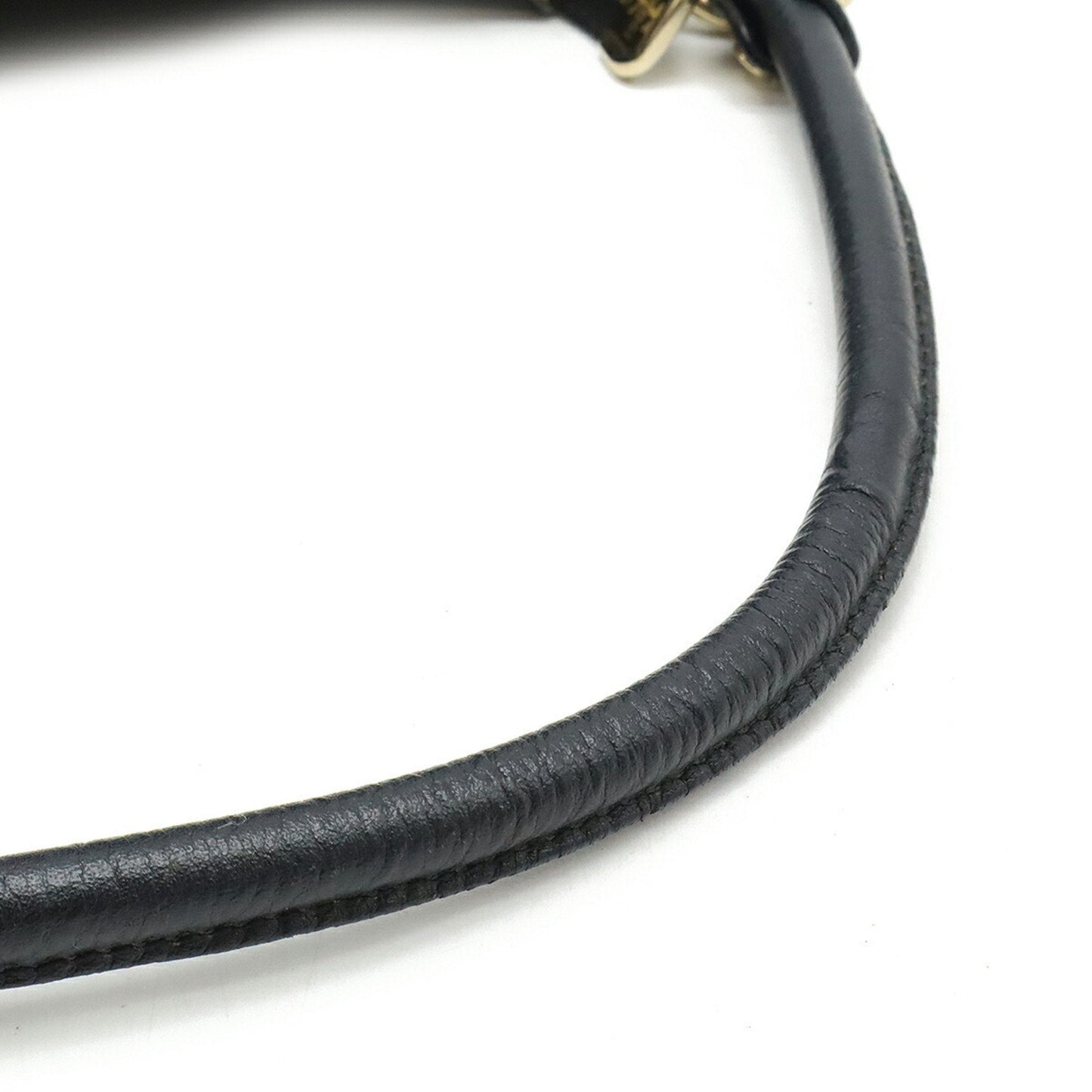 Gucci Abbey Black Leather Shoulder Bag