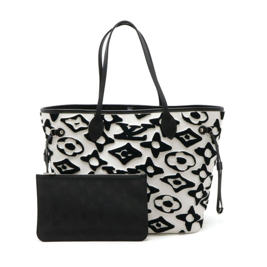 Louis Vuitton Black Monogram White Monogram Pouch Shoulder Bag Tote Bag ()