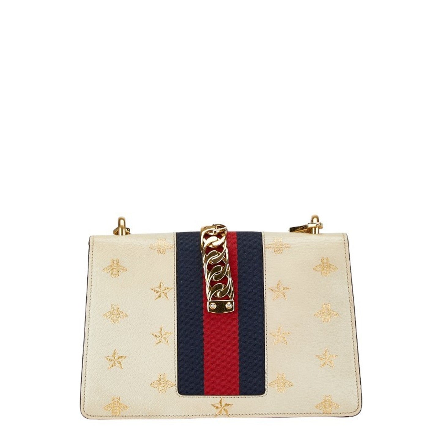 Gucci Gold Leather Shoulder Bag