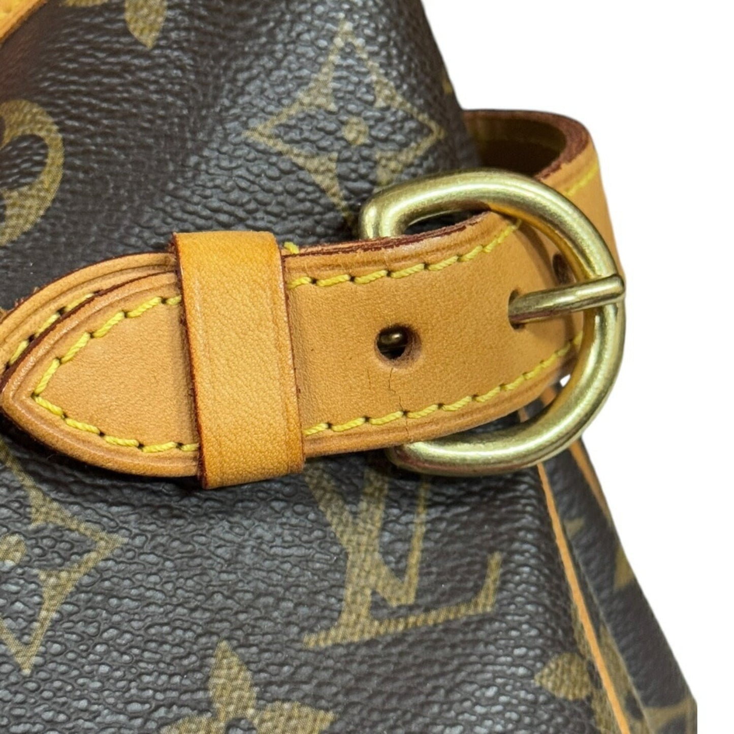 Louis Vuitton Brown Monogram Canvas Shoulder Bag