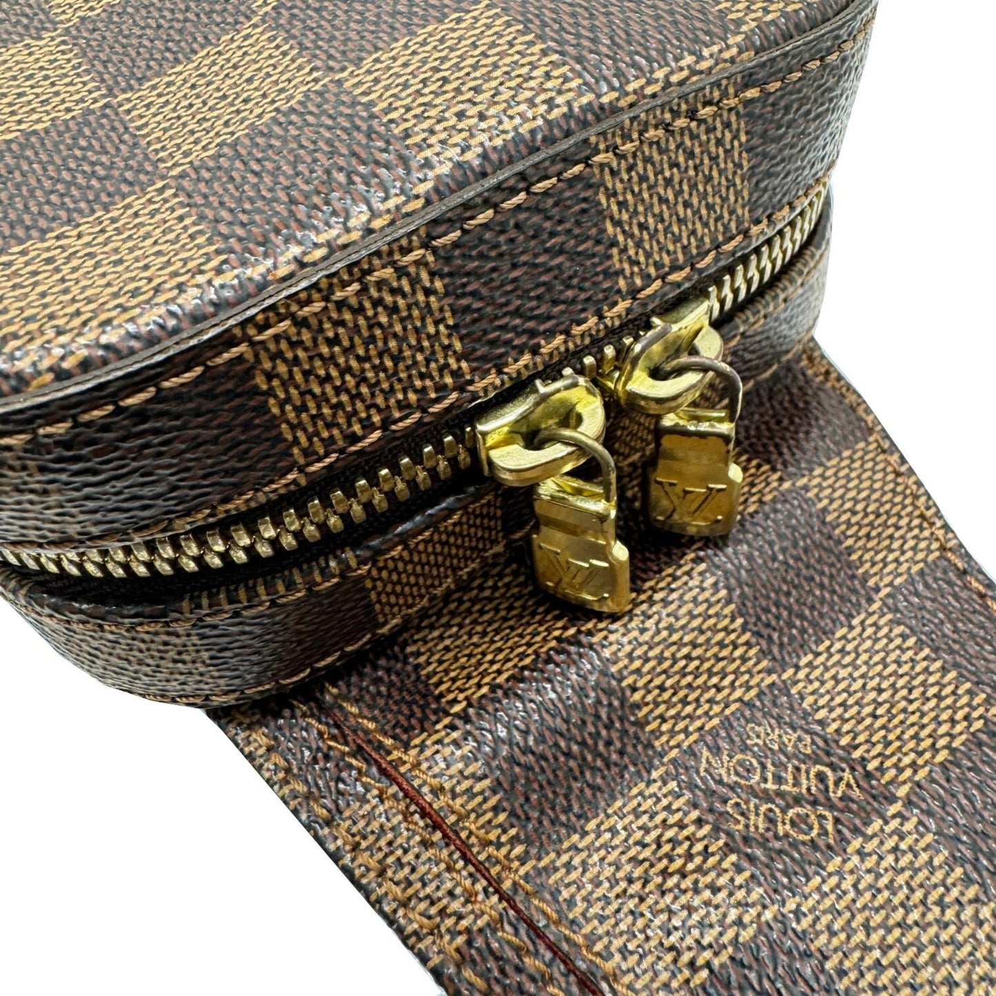 Louis Vuitton Ebene Damier Canvas Shoulder Bag Sling Bag