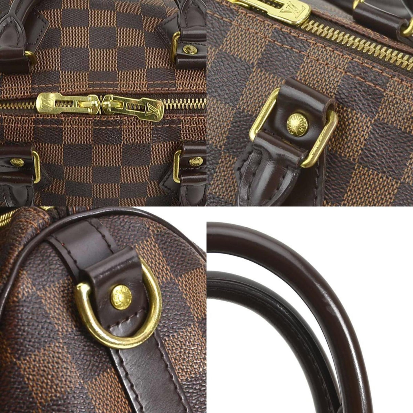 Louis Vuitton Brown Damier Canvas Handbag Shoulder Bag