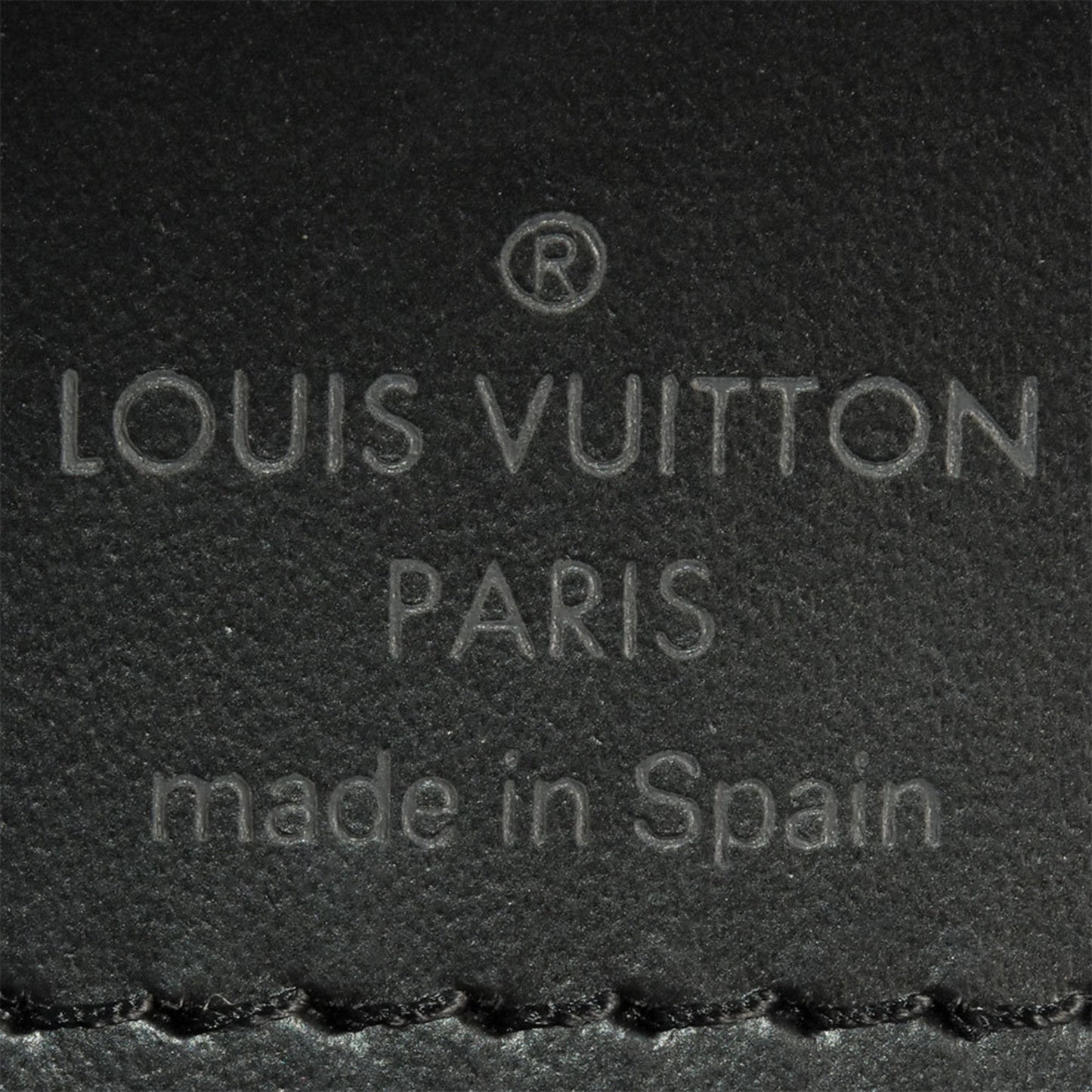Louis Vuitton Black Epi Leather Shoulder Bag