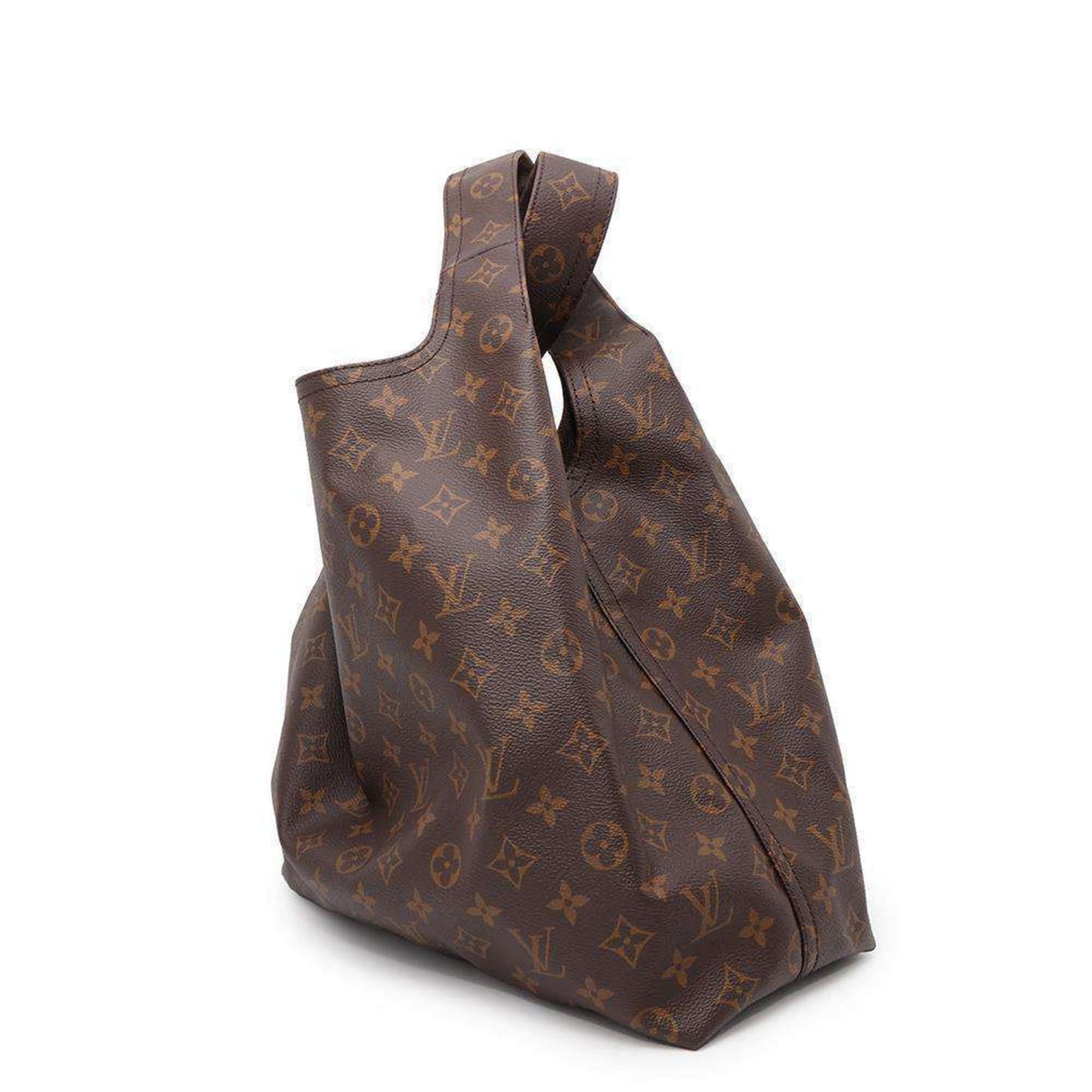 Louis Vuitton Brown Monogram Pouch Shoulder Bag Tote Bag