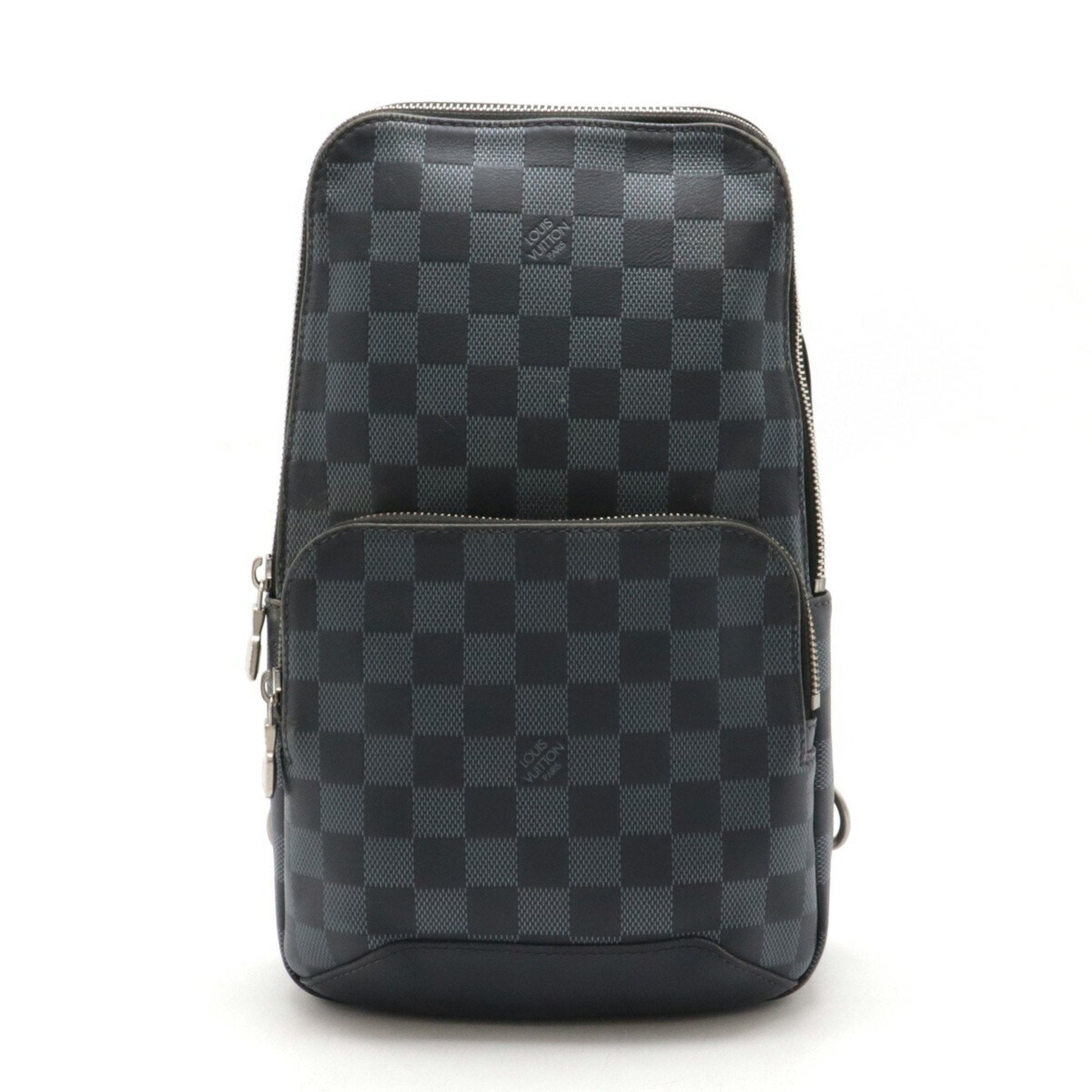 Louis Vuitton Navy Damier Infini Shoulder Bag Sling Bag ()