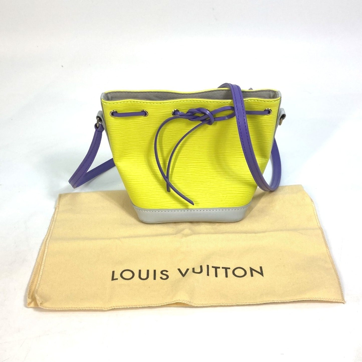 Louis Vuitton Yellow Leather Shoulder Bag