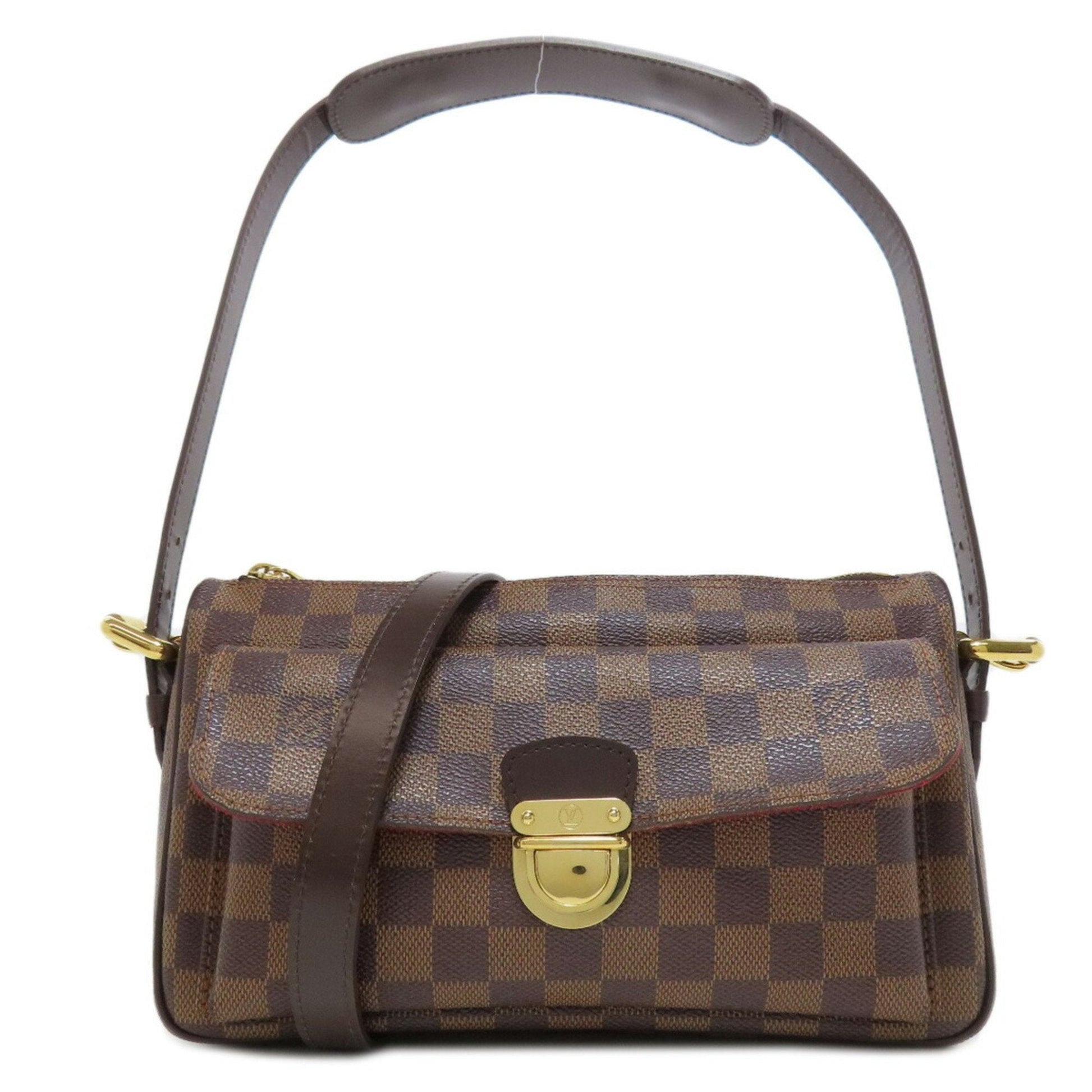 Louis Vuitton Damier Canvas Ebene Damier Canvas Shoulder Bag ()