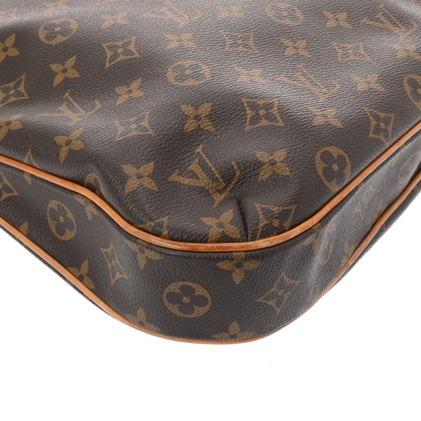 Louis Vuitton Brown Monogram Canvas Shoulder Bag