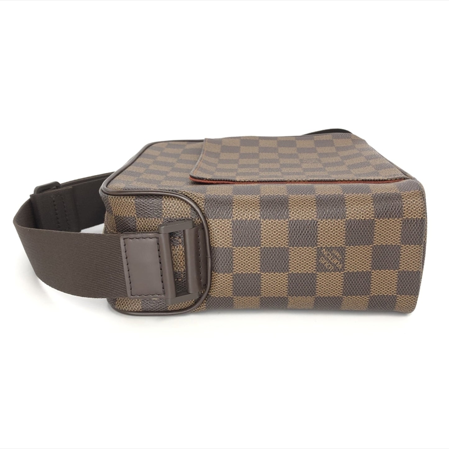 Louis Vuitton Brown Leather Shoulder Bag
