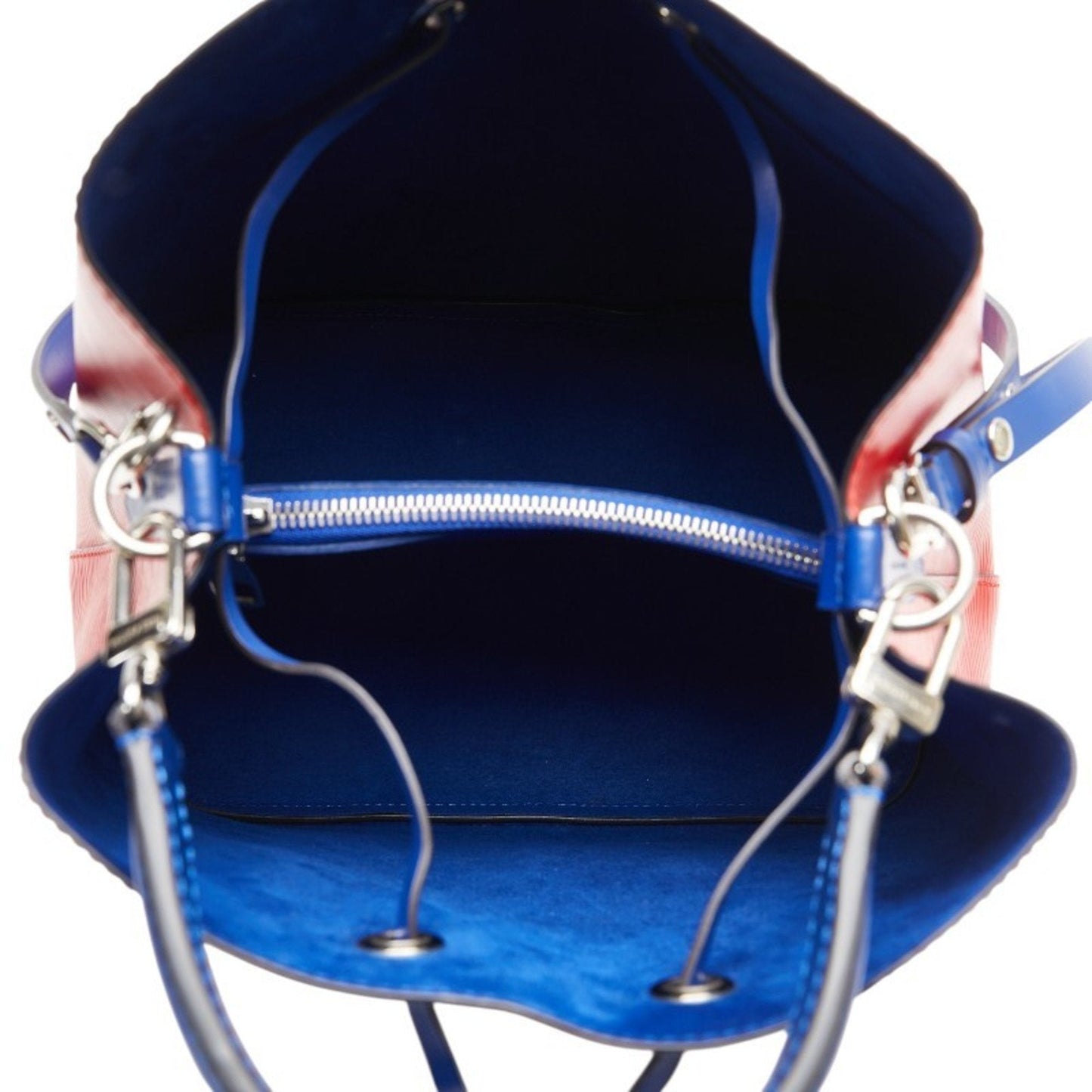 Louis Vuitton Blue Coquelicots Leather Handbag Shoulder Bag