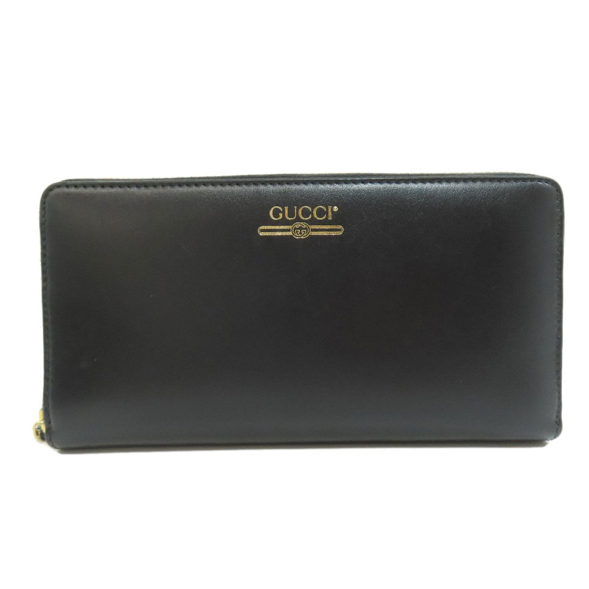 Gucci Black Leather Coin Purse/Coin Case ()