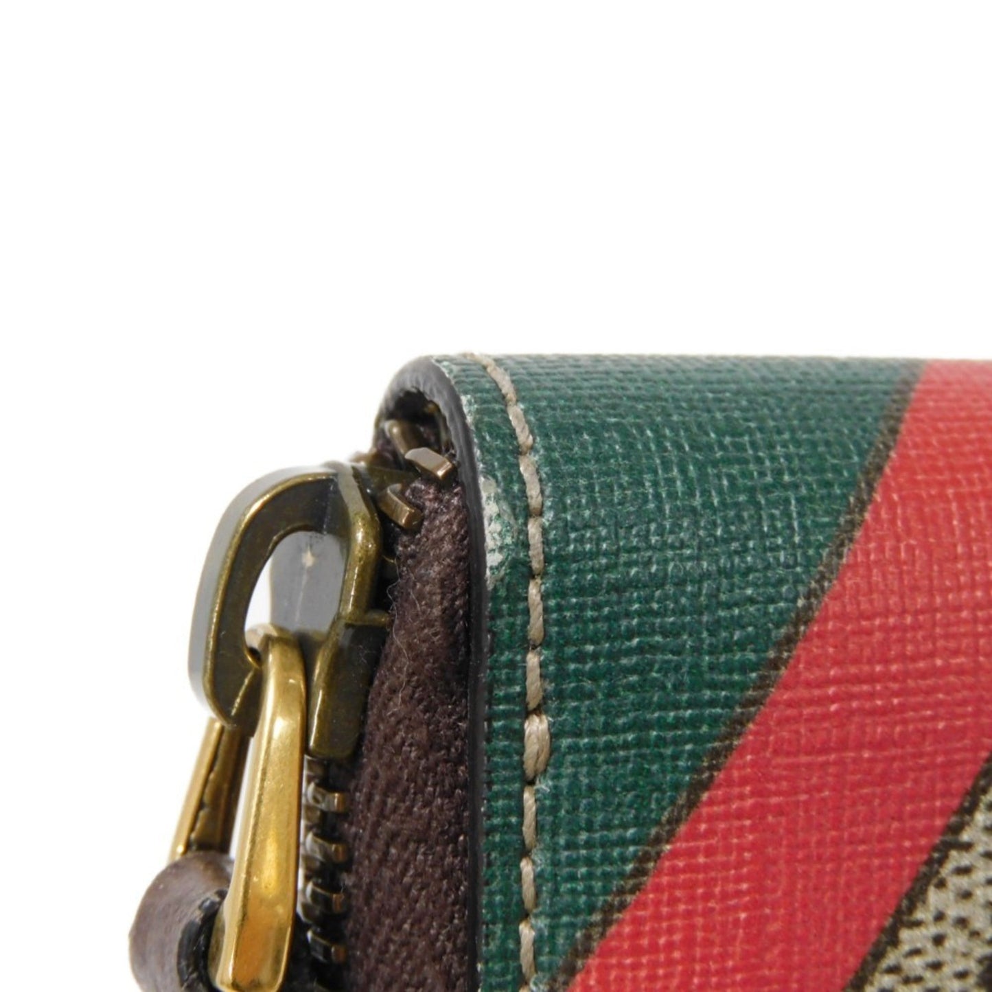 Gucci Beige Gg Supreme Leather Coin Purse/Coin Case