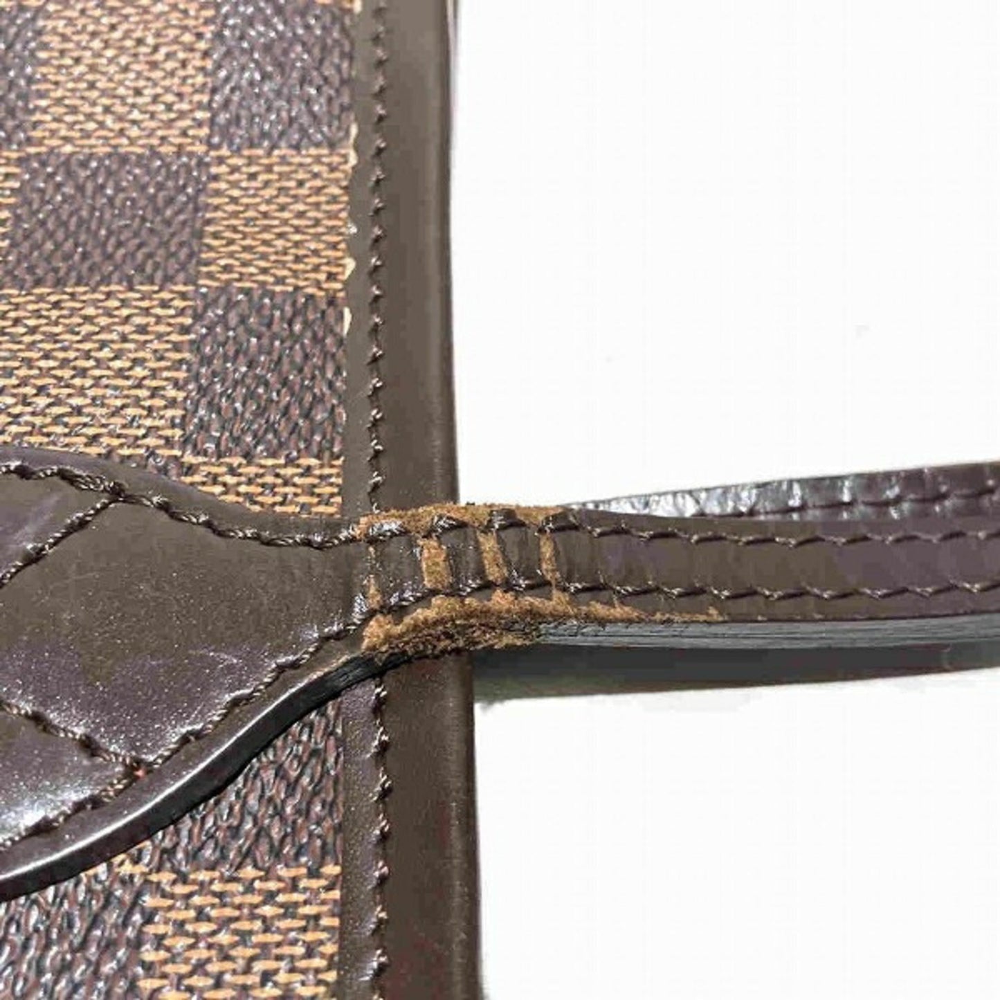 Louis Vuitton Brown Damier Canvas Damier Canvas Shoulder Bag Tote Bag
