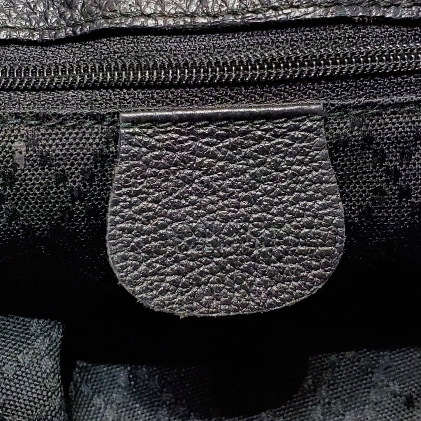 Gucci Black Suede Leather Backpack