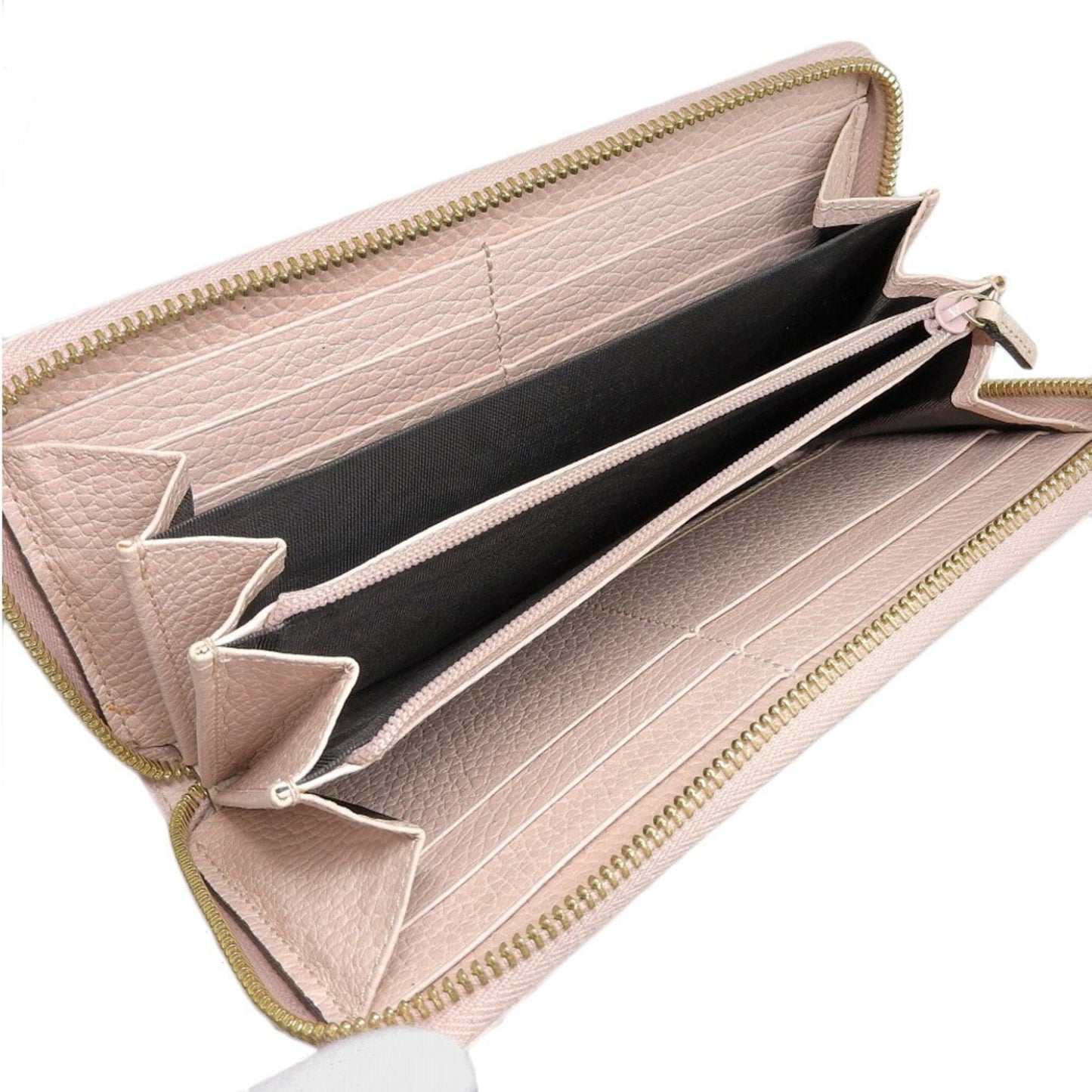 Gucci Pink Leather Wallet (Bi-Fold)