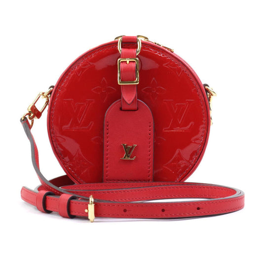 Louis Vuitton Rouge Monogram Vernis Shoulder Bag ()