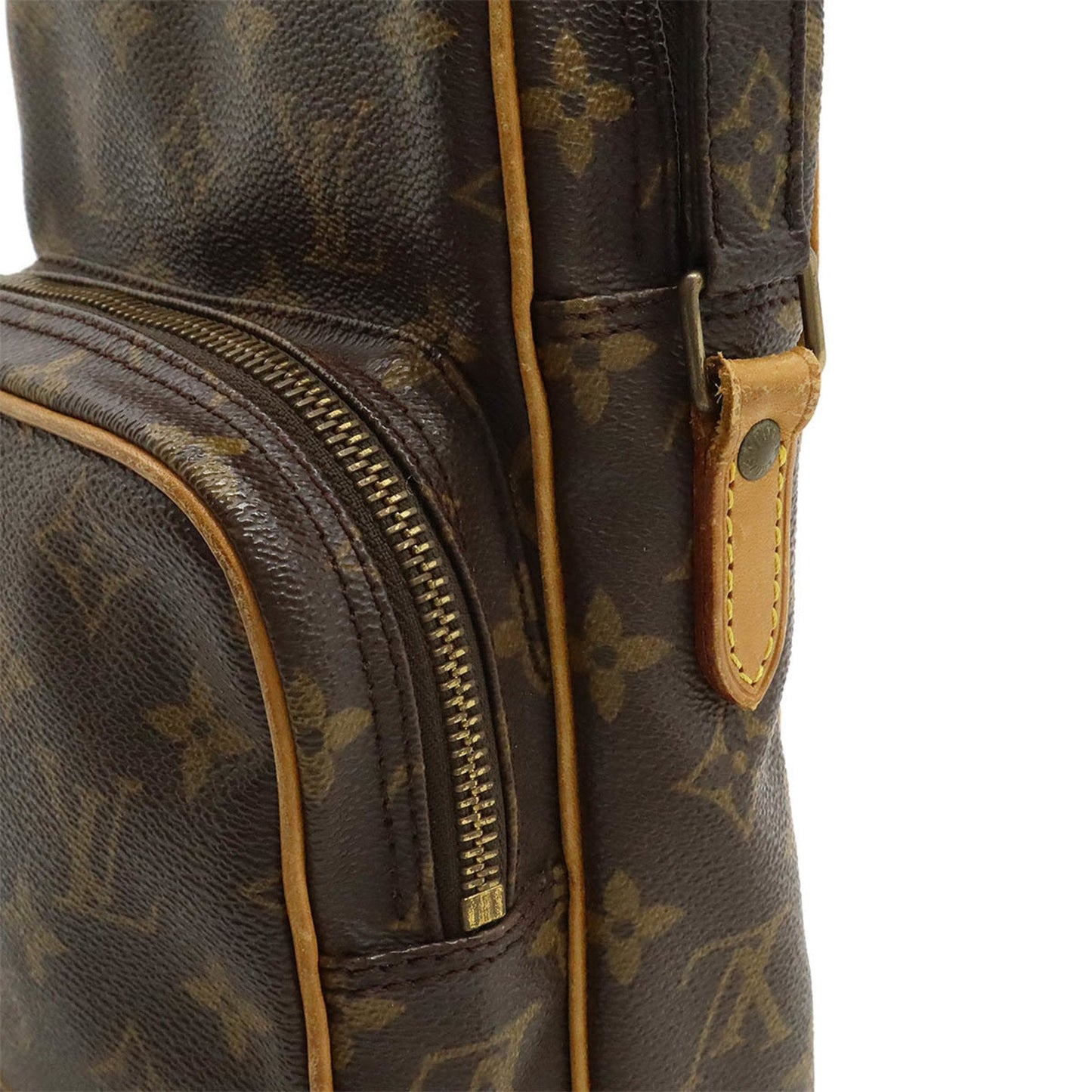 Louis Vuitton Brown Monogram Pochette Shoulder Bag