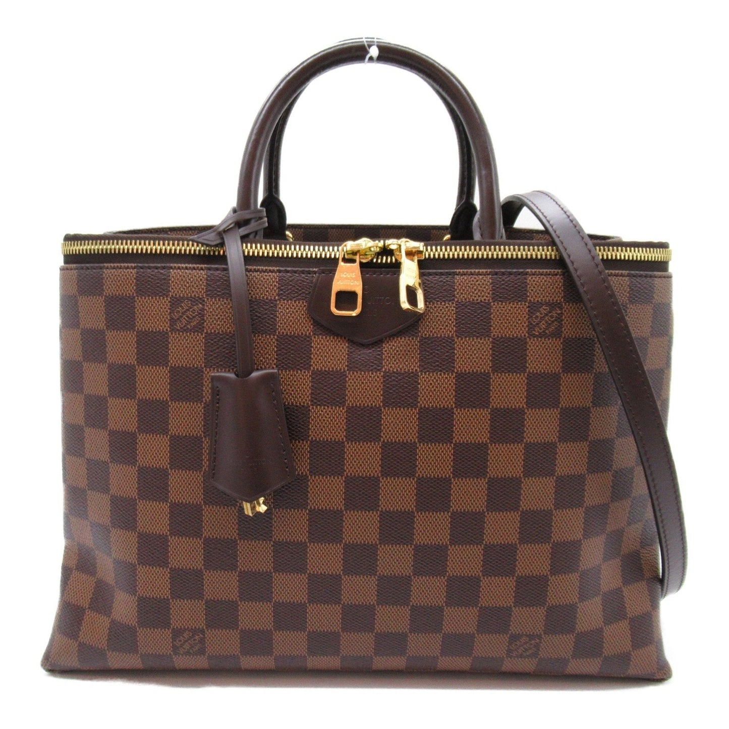 Louis Vuitton Brown Coated Canvas Damier Canvas Pvc Shoulder Bag