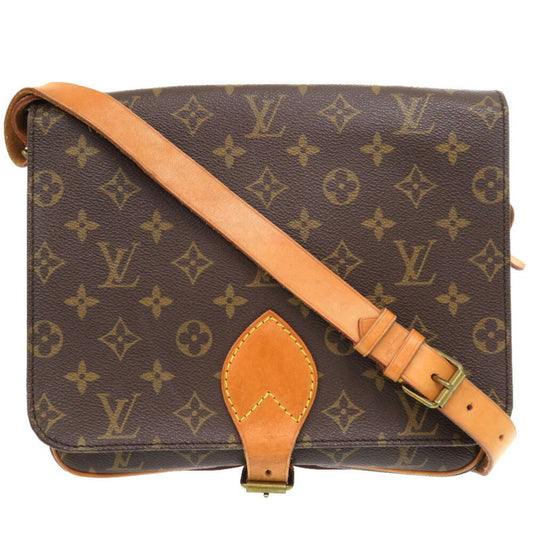 Louis Vuitton Brown Monogram Shoulder Bag ()