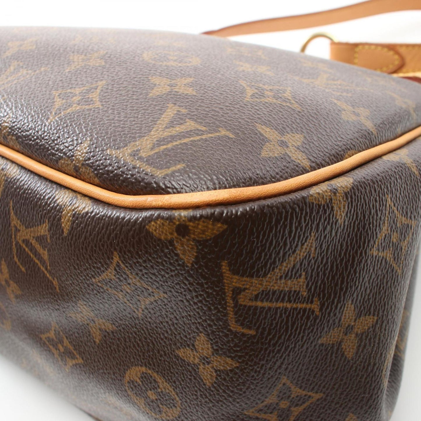Louis Vuitton Brown Monogram Coated Canvas Shoulder Bag