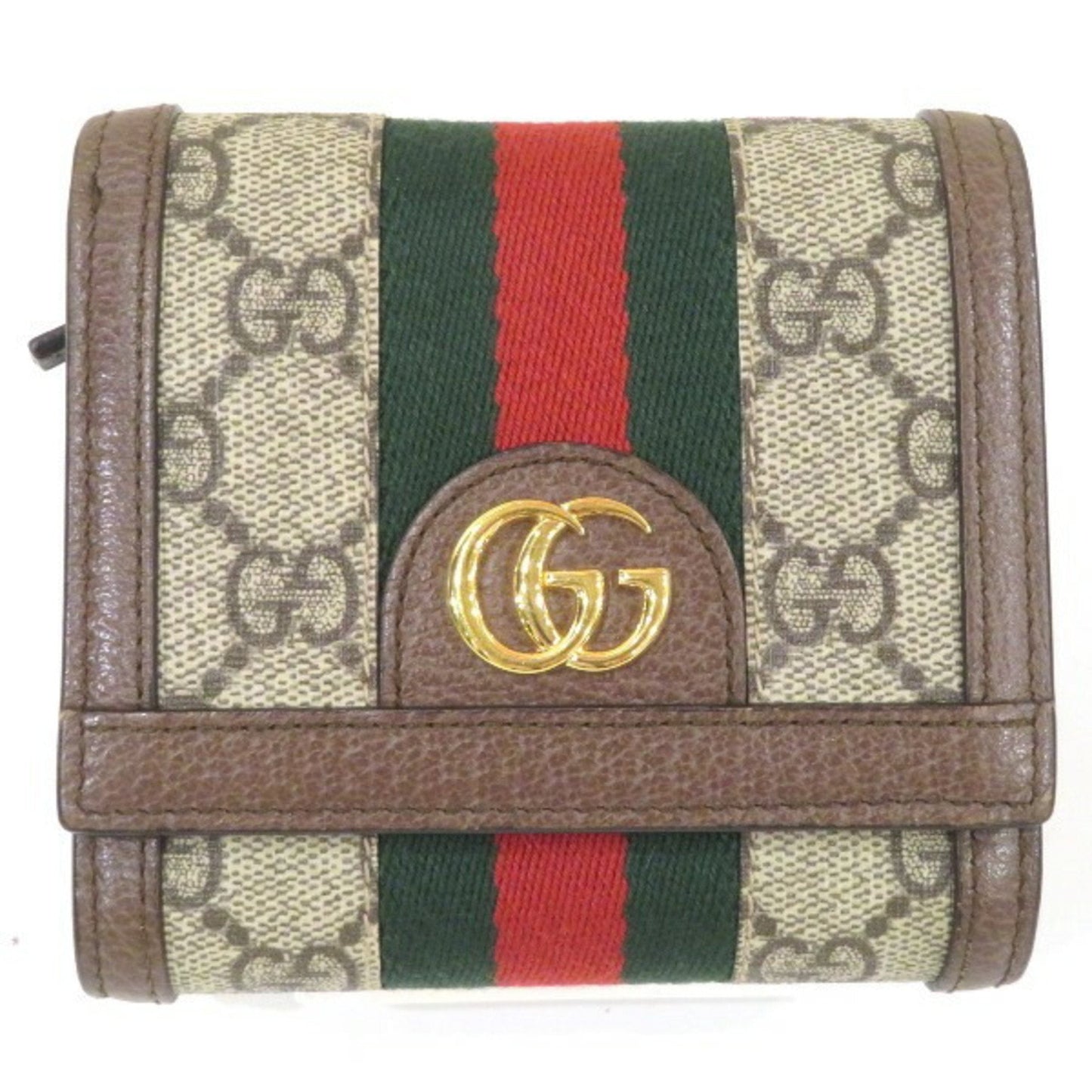 Gucci Beige Canvas Coin Purse/Coin Case ()