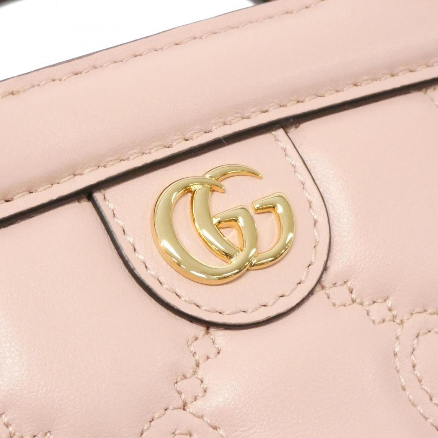 Gucci Pink Leather Handbag