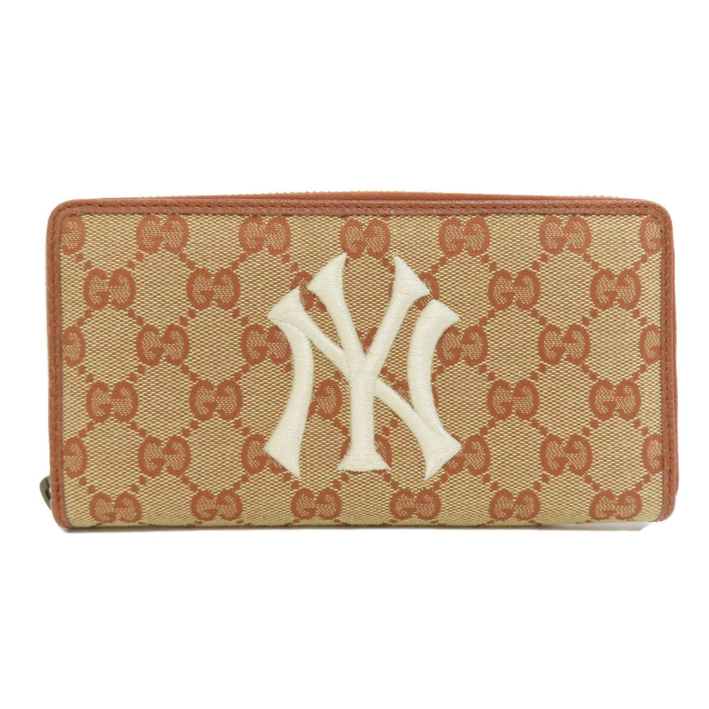 Gucci Brown Canvas Coin Purse/Coin Case