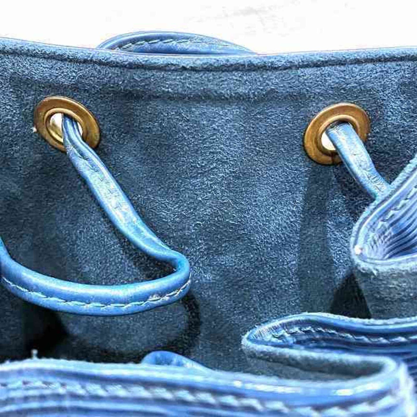 Louis Vuitton Epi Toledo Blue Epi Leather Shoulder Bag