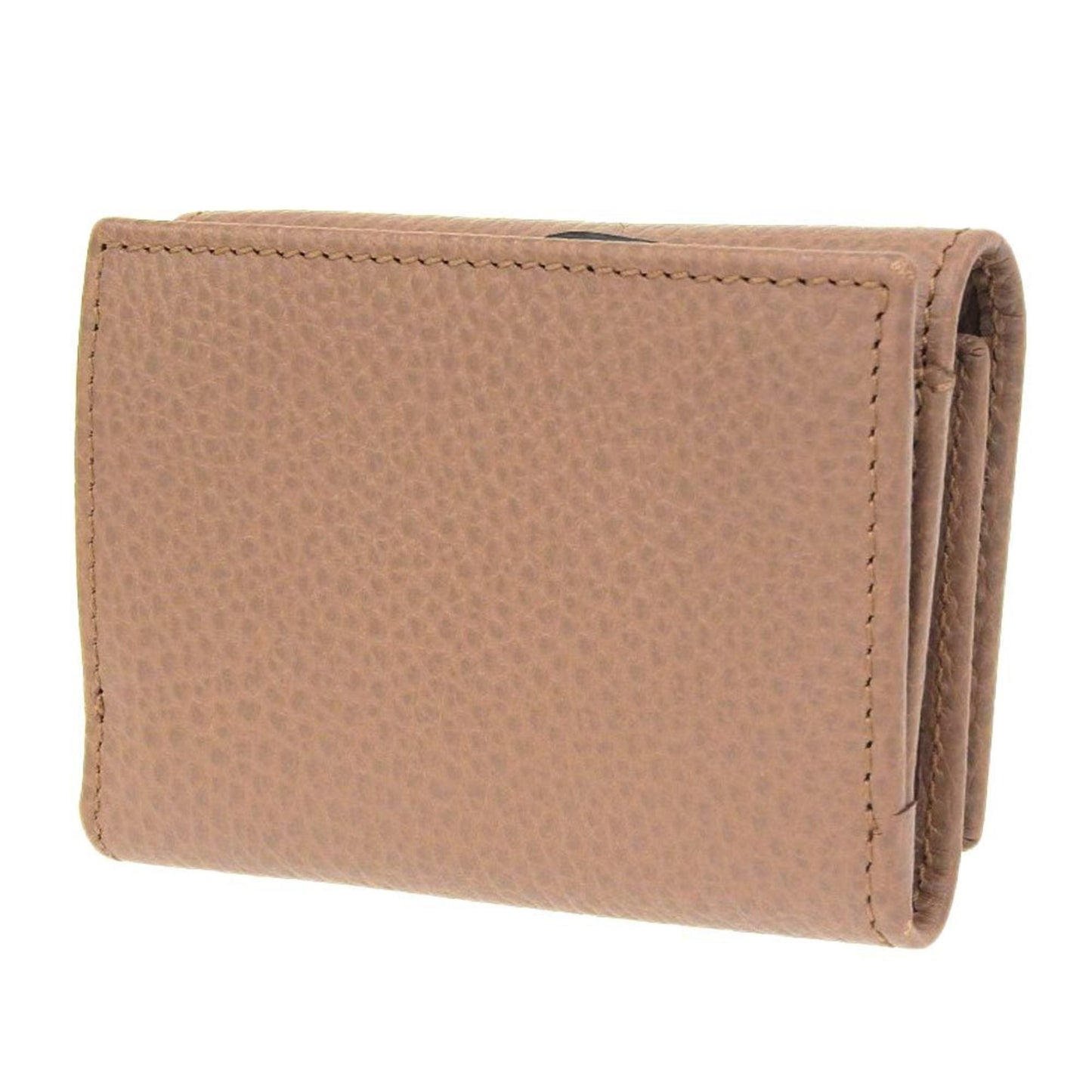 Gucci Beige Leather Coin Purse/Coin Case