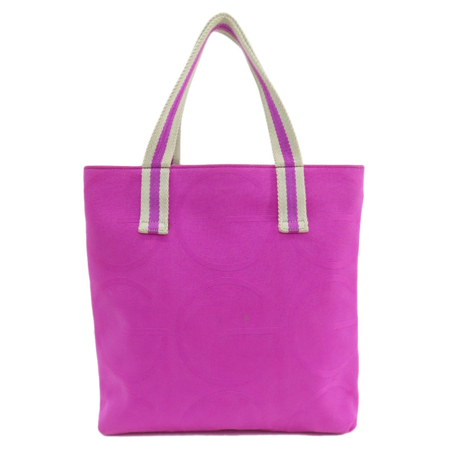 Gucci Pink Canvas Tote Bag