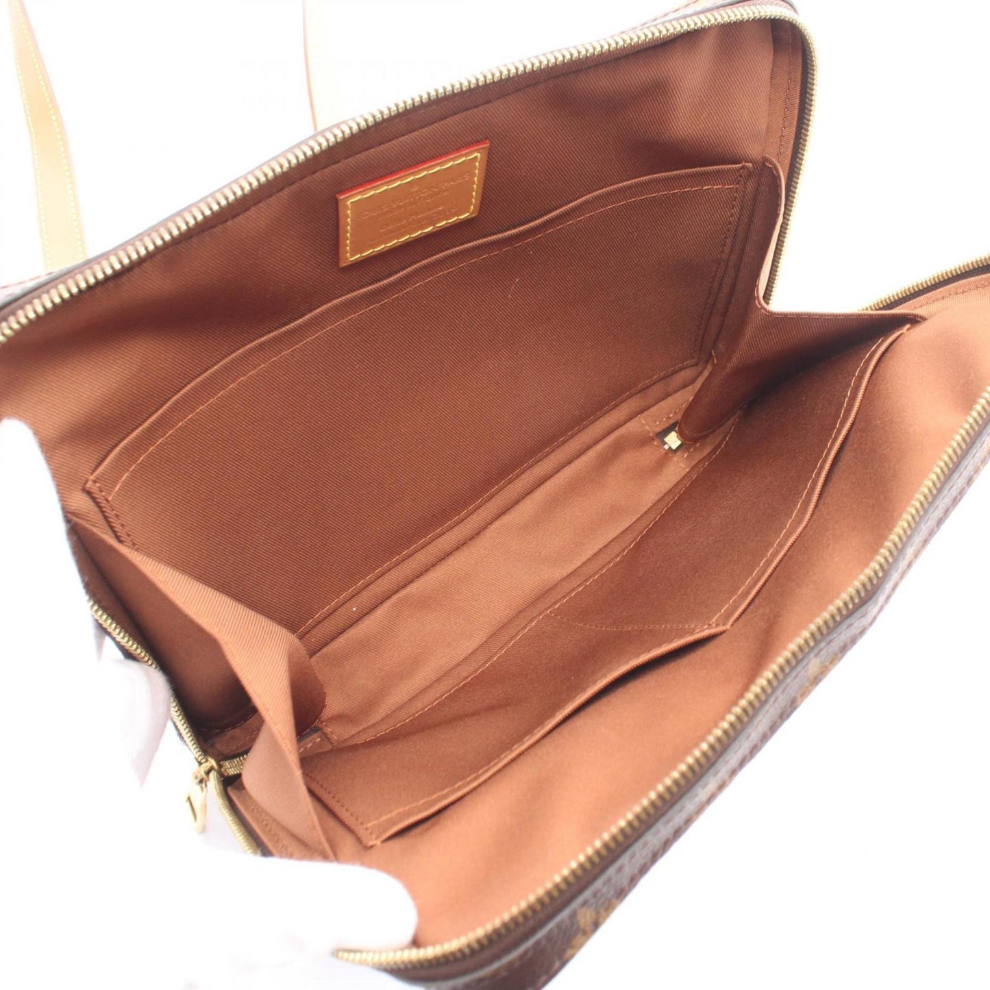 Louis Vuitton Brown Monogram Monogram Leather Shoulder Bag