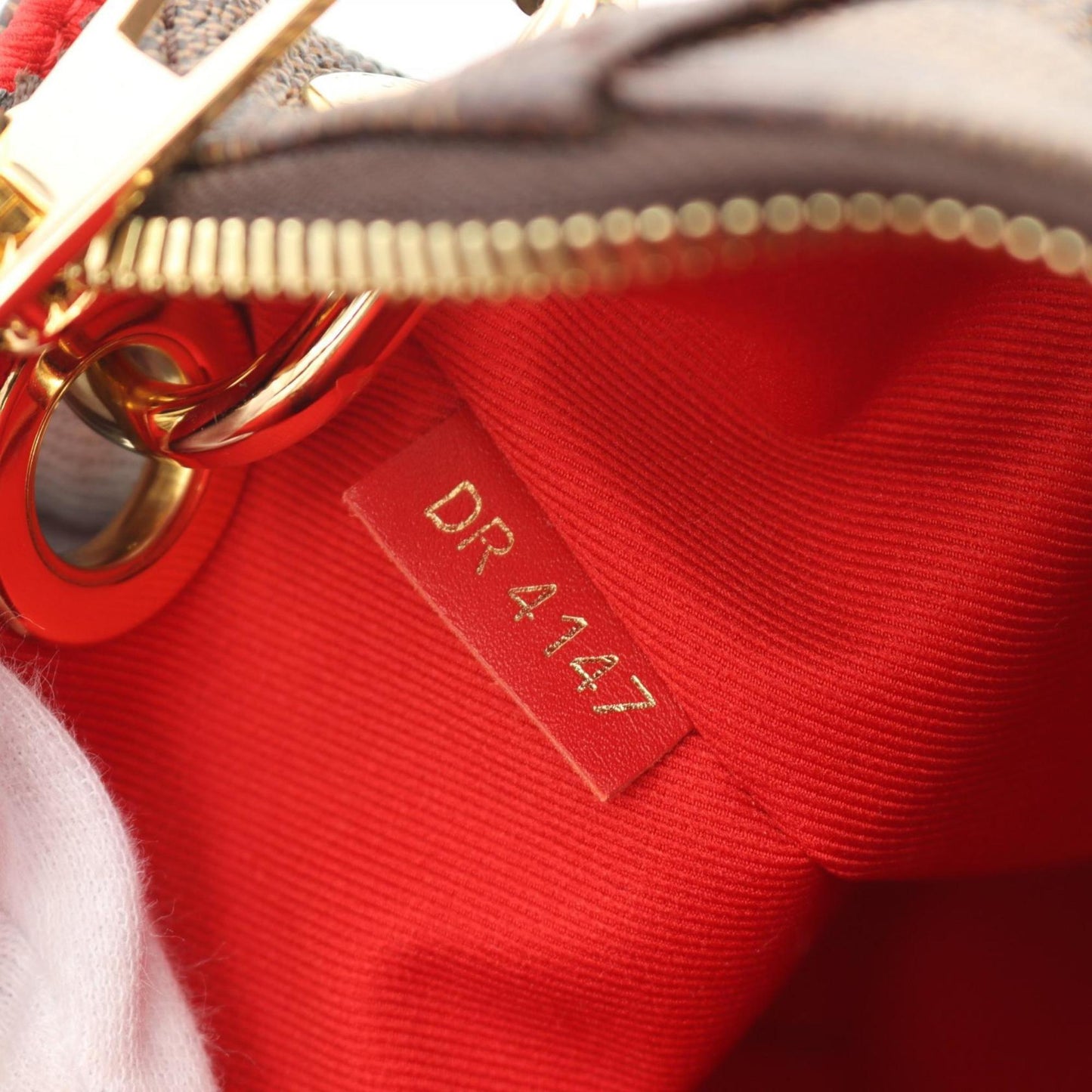 Louis Vuitton Brown Ebene Coated Canvas Leather Shoulder Bag