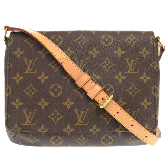 Louis Vuitton Brown Monogram Shoulder Bag ()