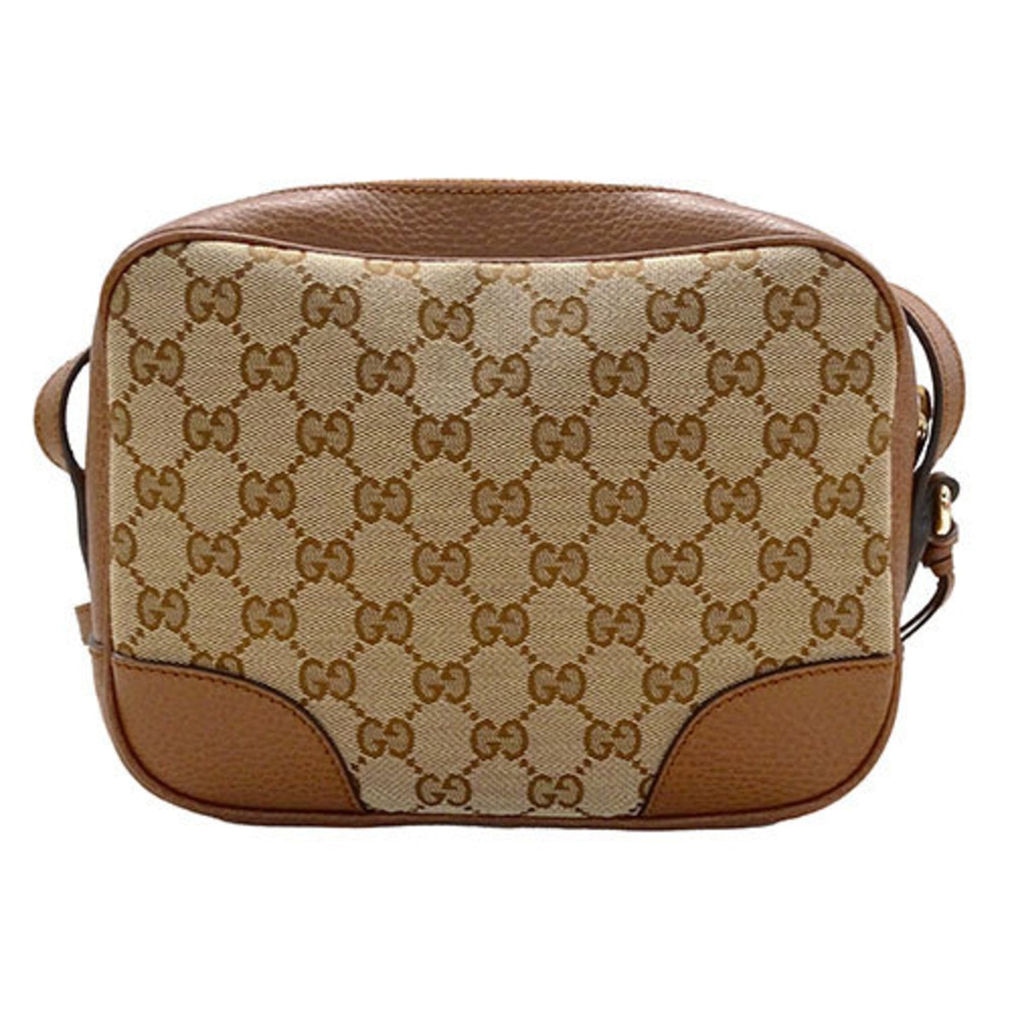 Gucci Brown Gg Canvas Shoulder Bag