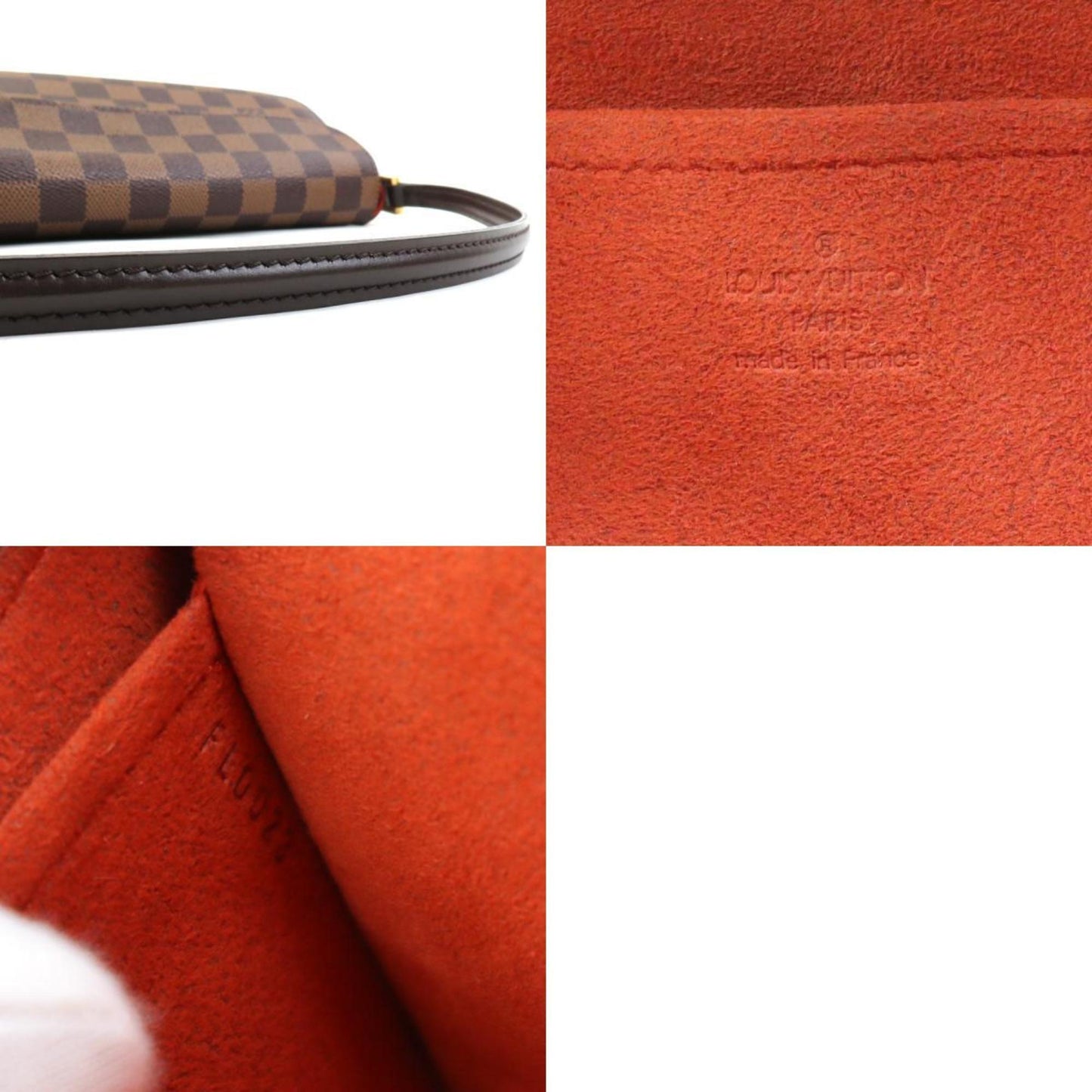 Louis Vuitton Brown Damier Canvas Shoulder Bag