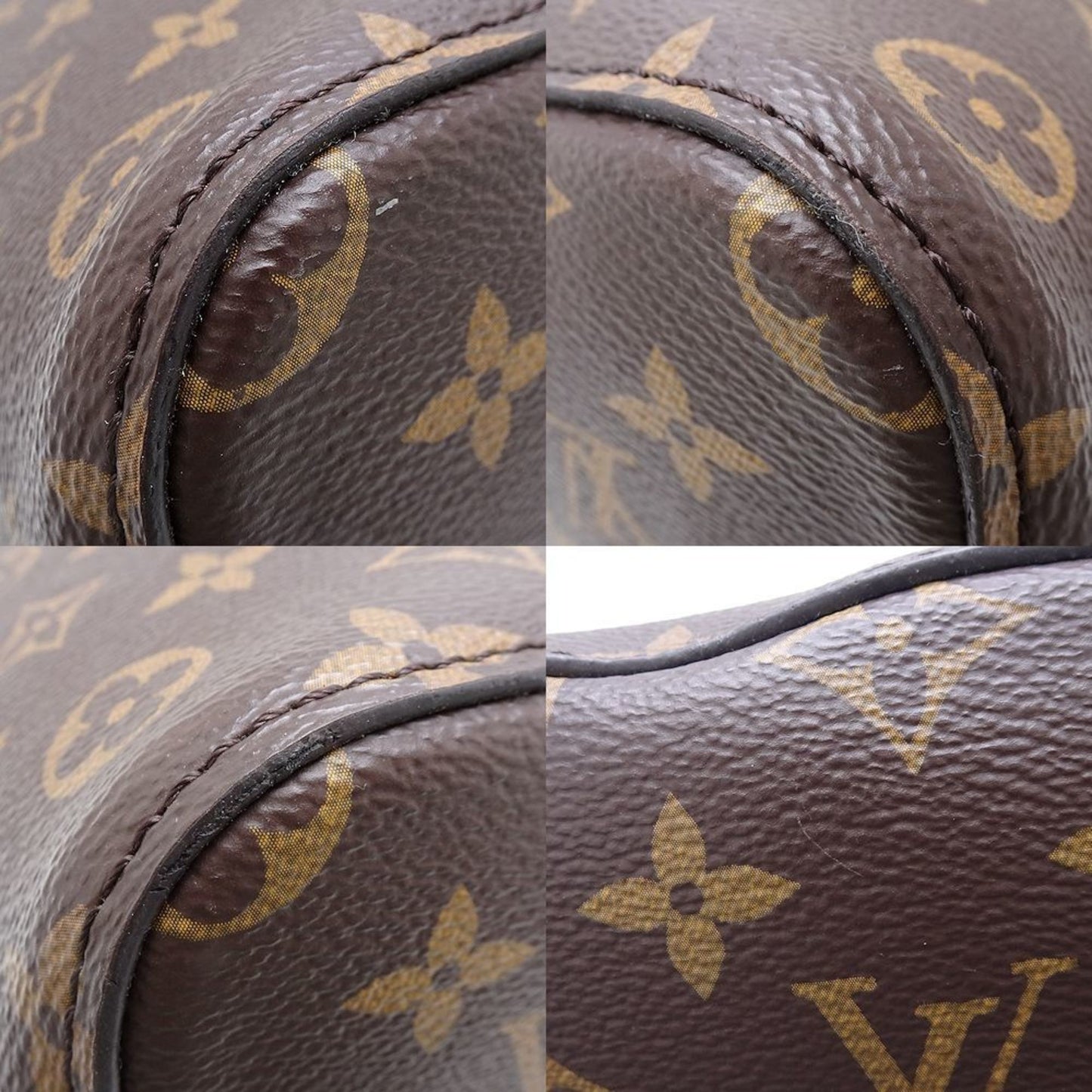 Louis Vuitton Brown Noir Monogram Shoulder Bag
