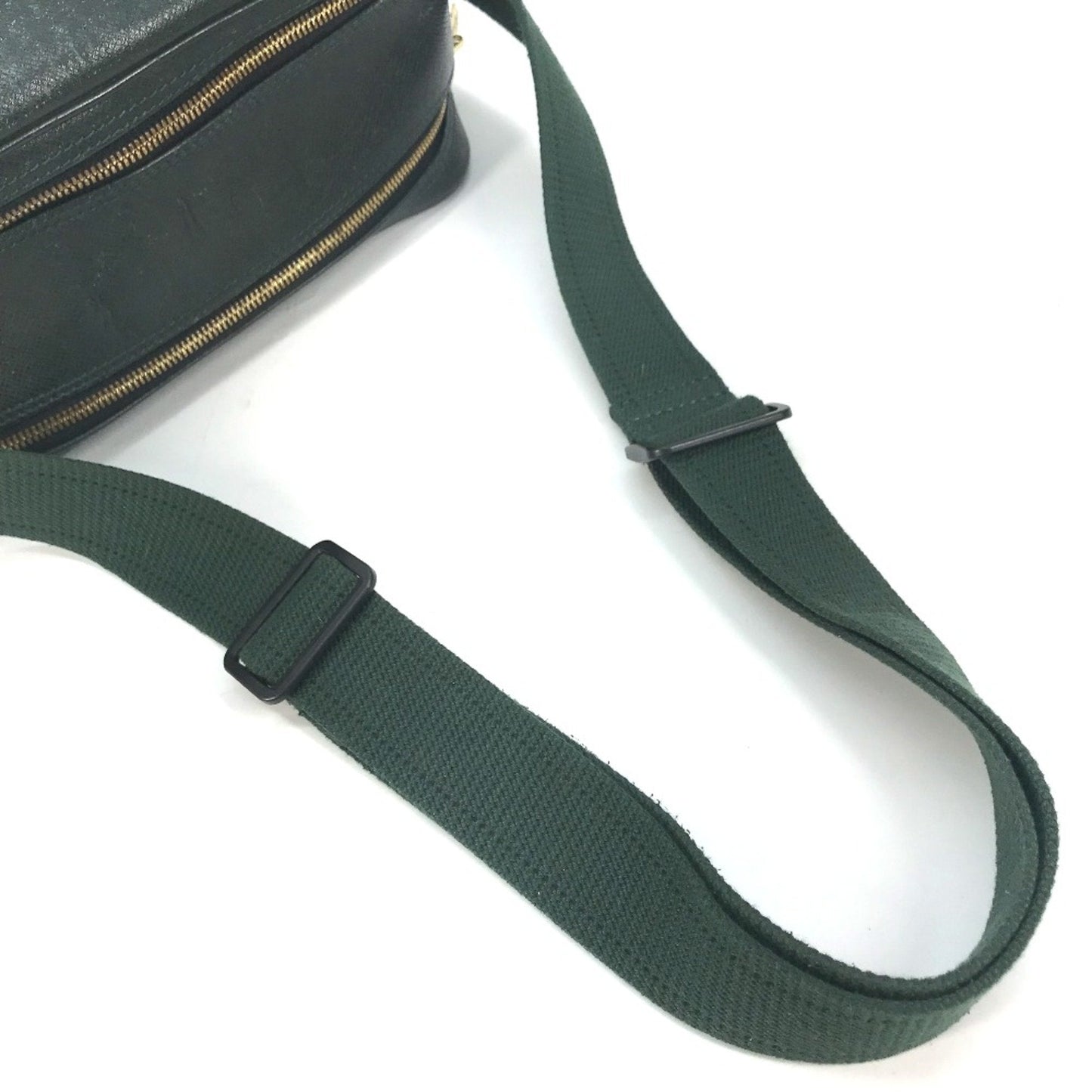 Louis Vuitton Green Leather Shoulder Bag