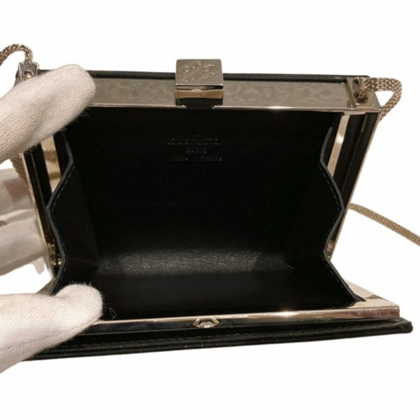 Louis Vuitton Monogram Satin Black Monogram Satin Shoulder Bag