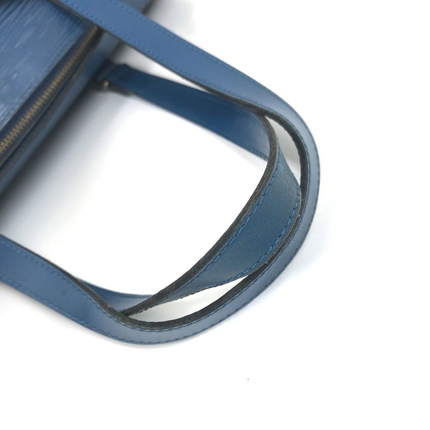 Louis Vuitton Blue Leather Shoulder Bag