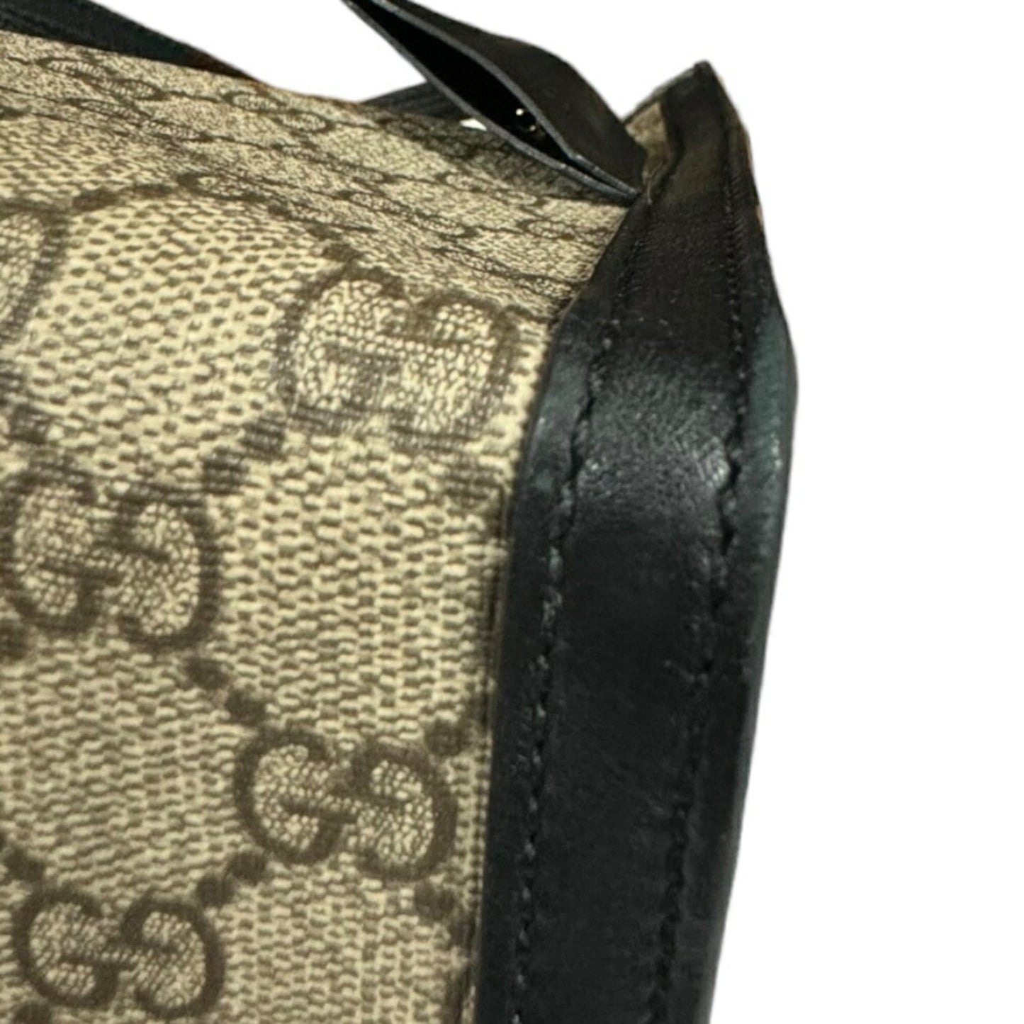 Gucci Daily Black Brown Gg Supreme Shoulder Bag