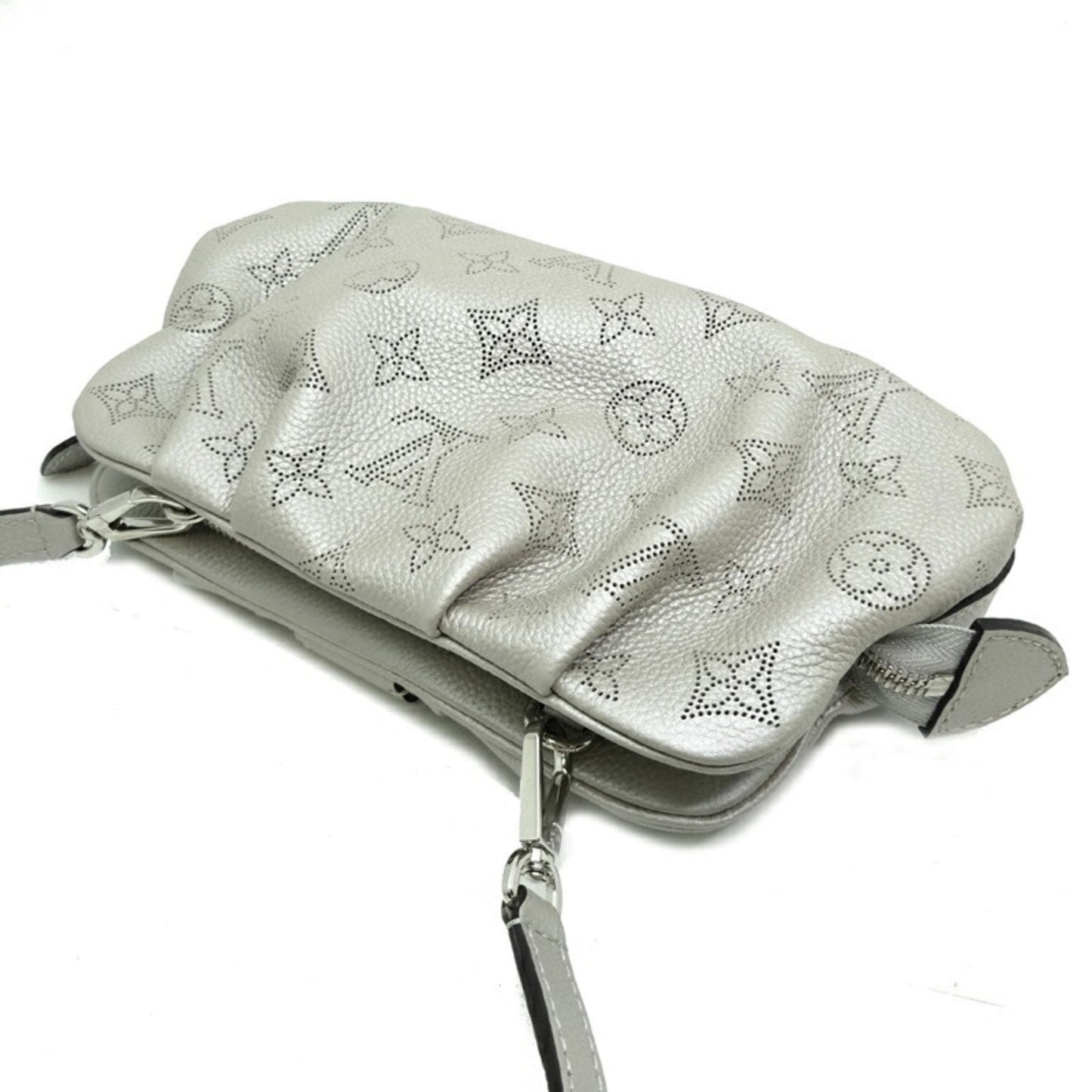 Louis Vuitton Grizzly Mahina Leather Shoulder Bag