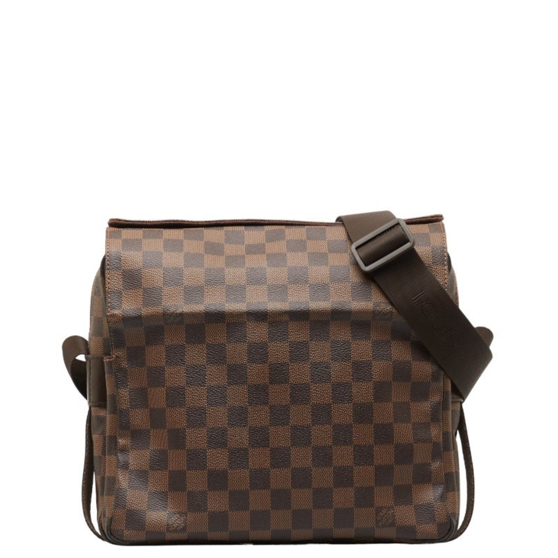 Louis Vuitton Damier Brown Pvc Leather Shoulder Bag ()