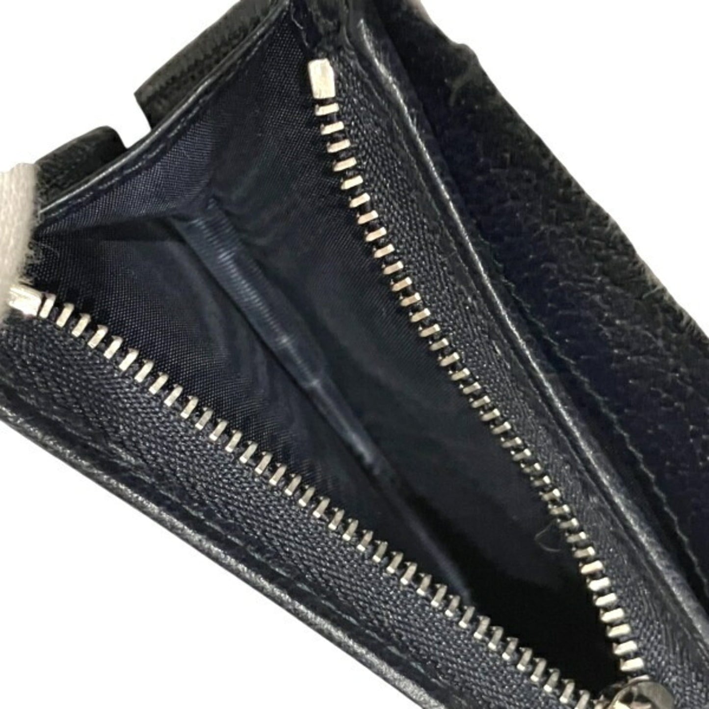 Gucci Navy Gg Supreme Leather Middle Wallet (Bi-Fold)