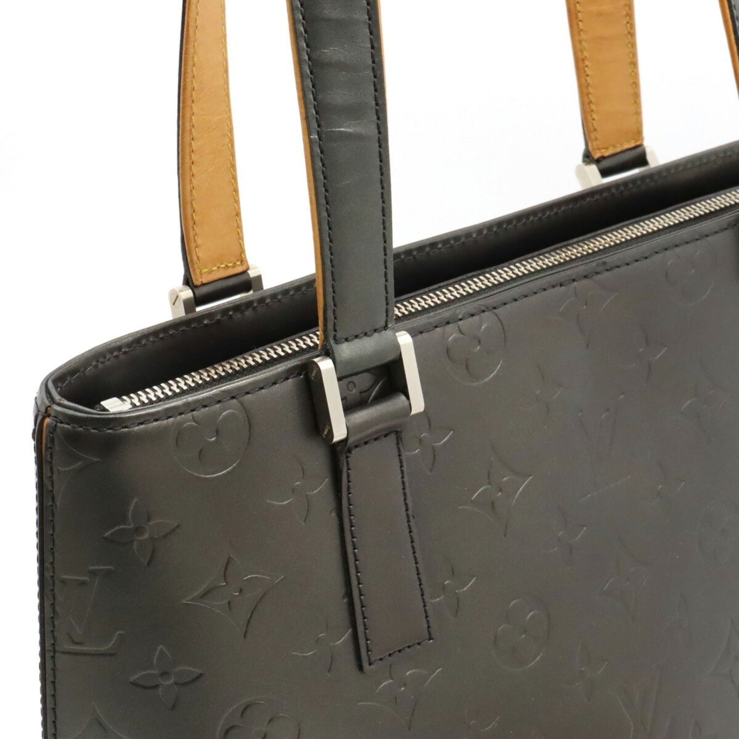 Louis Vuitton Black Monogram Noir Monogram Mat Shoulder Bag Tote Bag