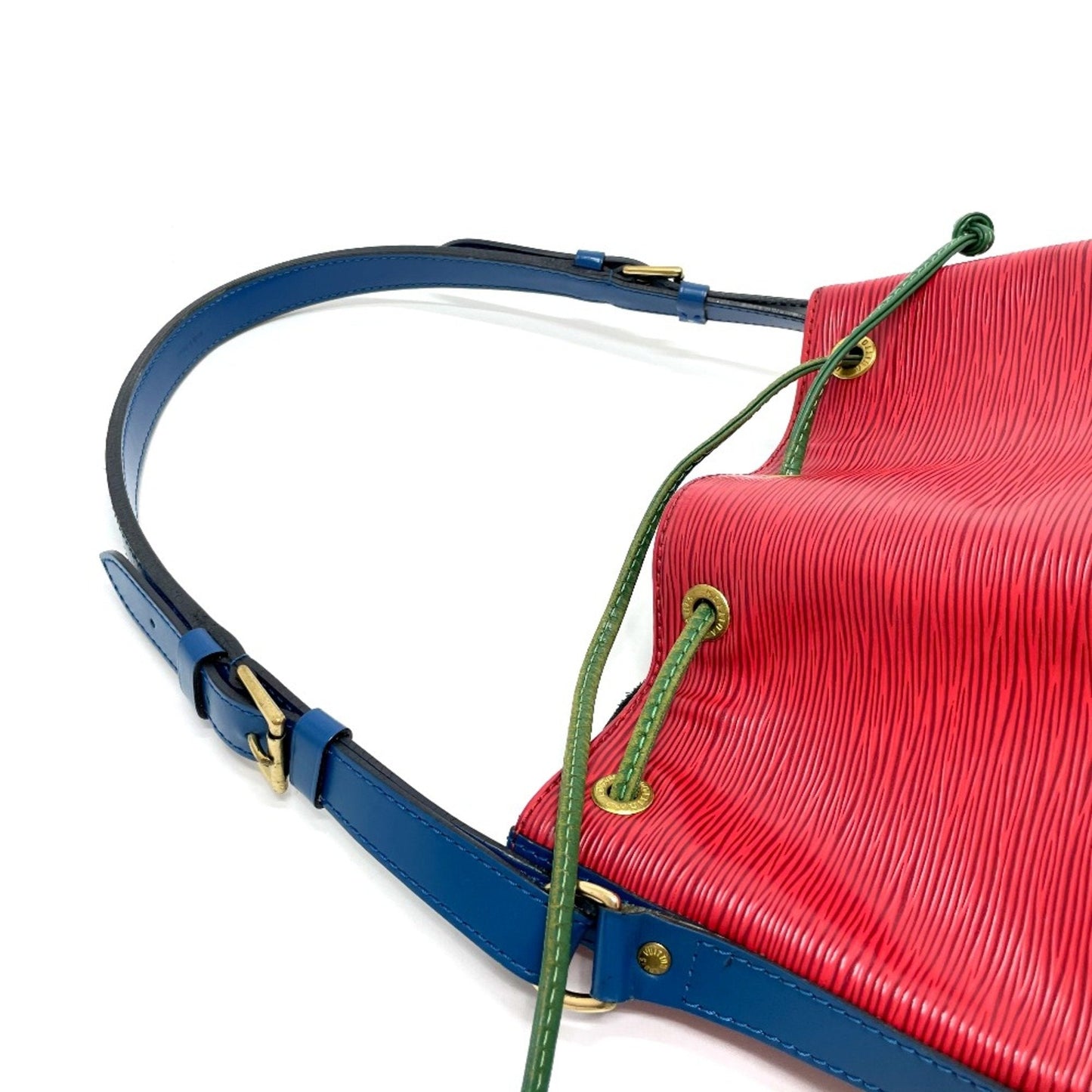 Louis Vuitton Red Leather Shoulder Bag