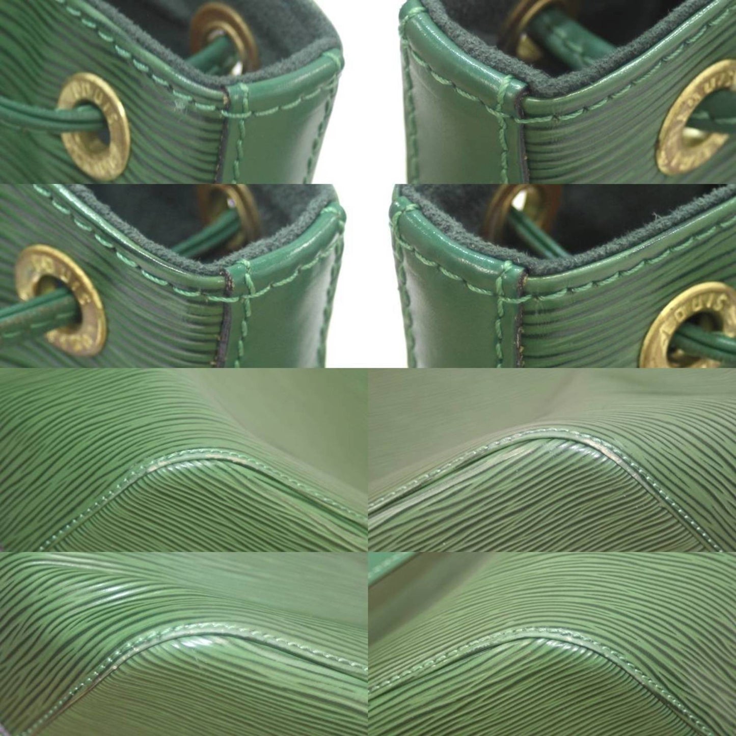 Louis Vuitton Epi Borneo Green Epi Leather Shoulder Bag