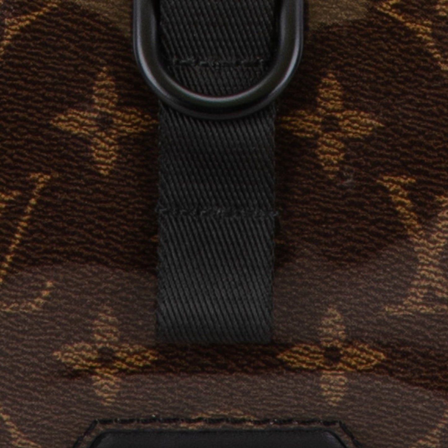 Louis Vuitton Brown Pvc Leather Shoulder Bag