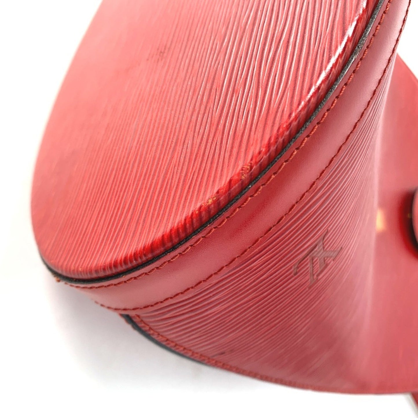 Louis Vuitton Castilian Red Red Color Epi Leather Shoulder Bag