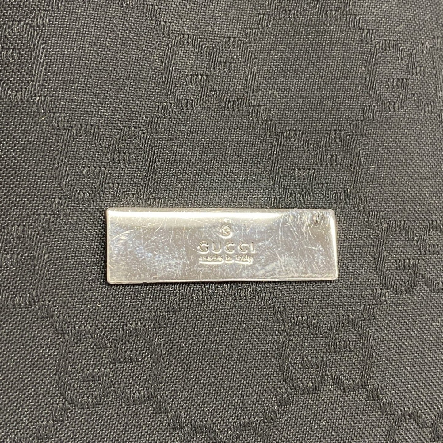 Gucci Black Nylon Tote Bag
